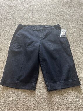 Style & Co. Dark Navy Bermuda Shorts size 12